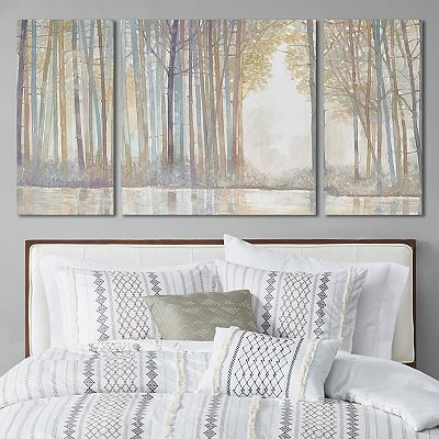 Madison Park Forest Reflections Oversized Canvas Wall Art 3-piece Set