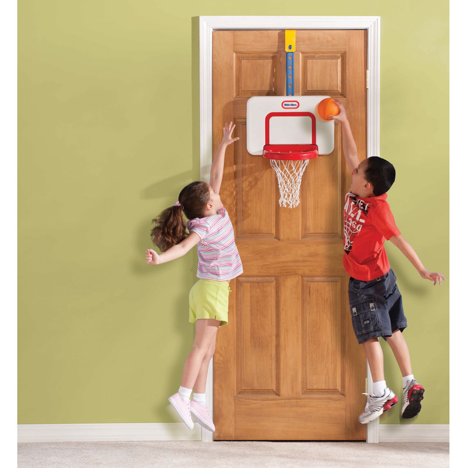 little tikes over the door basketball hoop