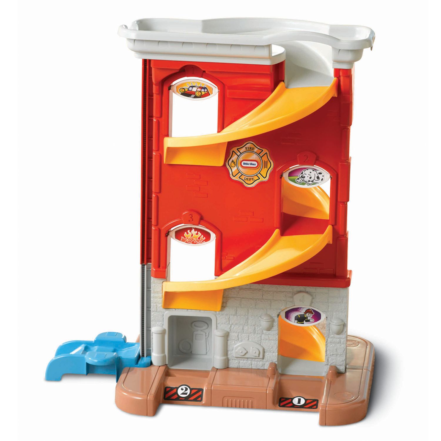 little tikes fire station activity gym