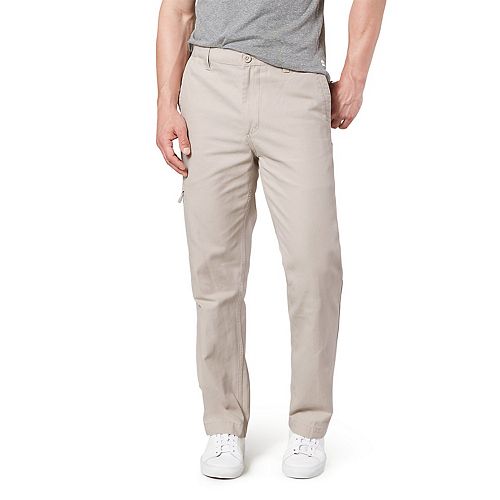 Men S Dockers Comfort Cargo Classic Fit Flat Front Cargo Pants