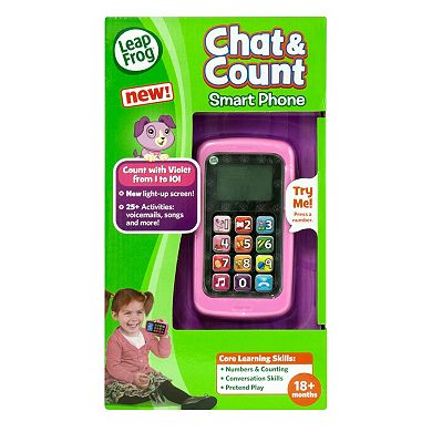 LeapFrog Chat and Count Smart Phone - Violet