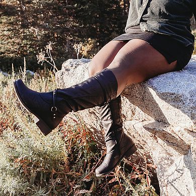 Journee Harley Women's Knee-High Boots