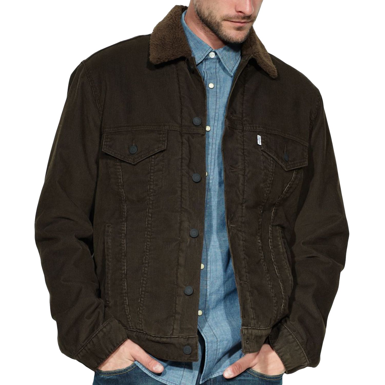 levi's men's corduroy trucker jacket