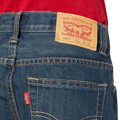 Boys 8 20 Levi s 505 Regular Fit Jeans