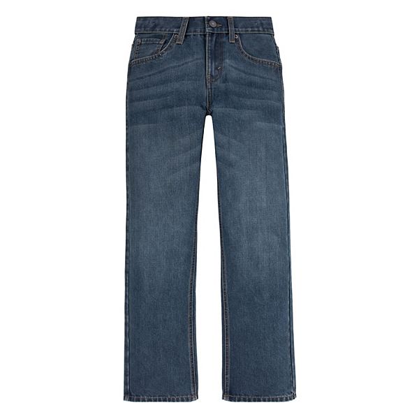 Boys 4 20 Levi s 505 Regular Fit Jeans In Regular Slim Husky