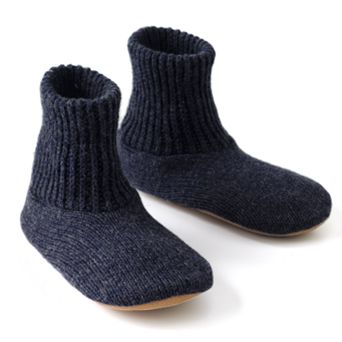 MUK LUKS Morty Ragg Wool Men's Slipper Socks