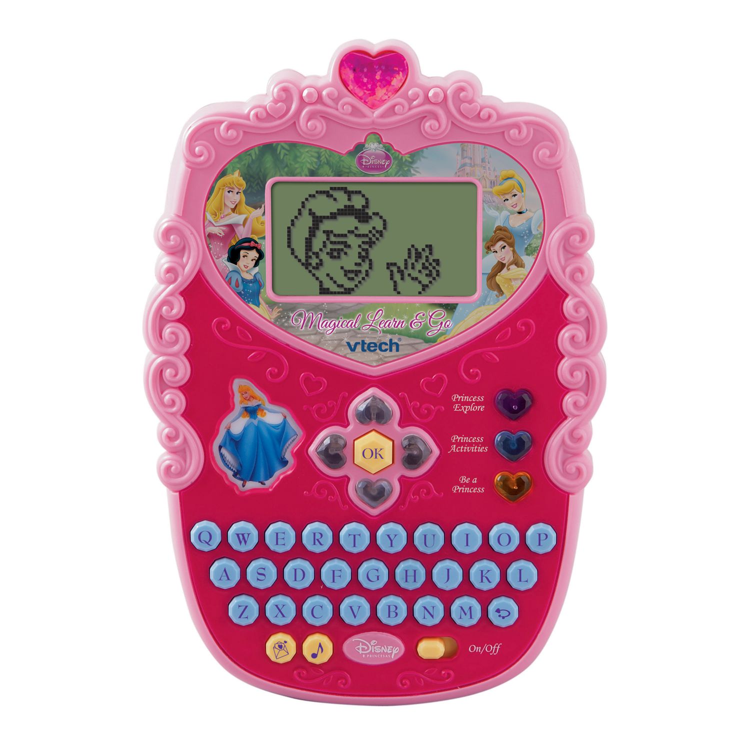 vtech disney princess magical learning laptop