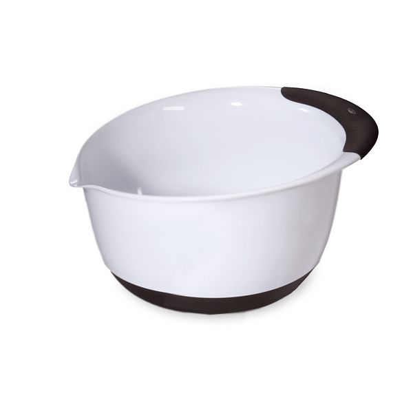 OXO SoftWorks Plastic Mixing Bowl Set - Black/White, 3 pc - Kroger