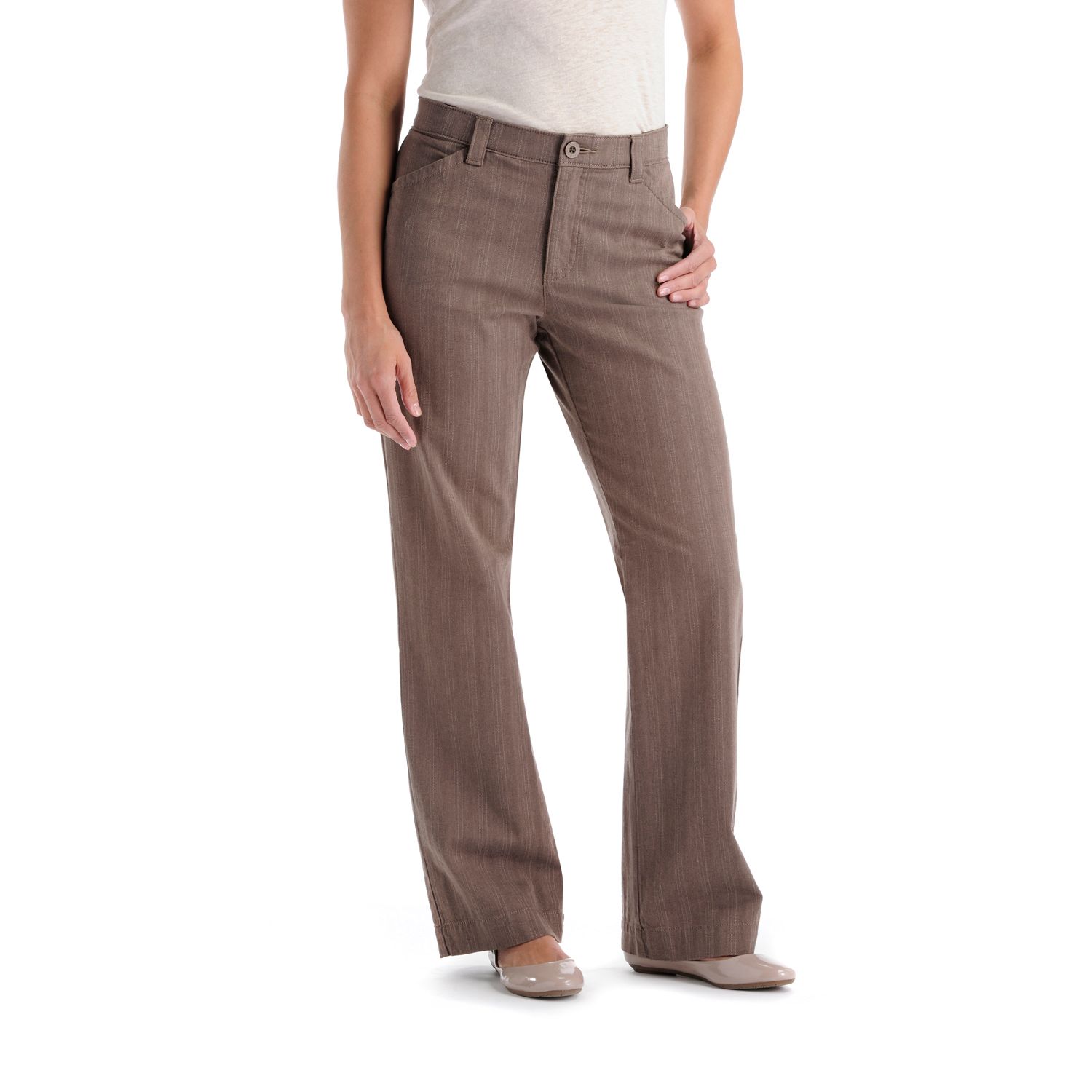 kohls lee womens pants