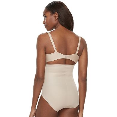 Naomi & Nicole Firm Control Shapewear Unbelievable Comfort Hi Waist Brief 775