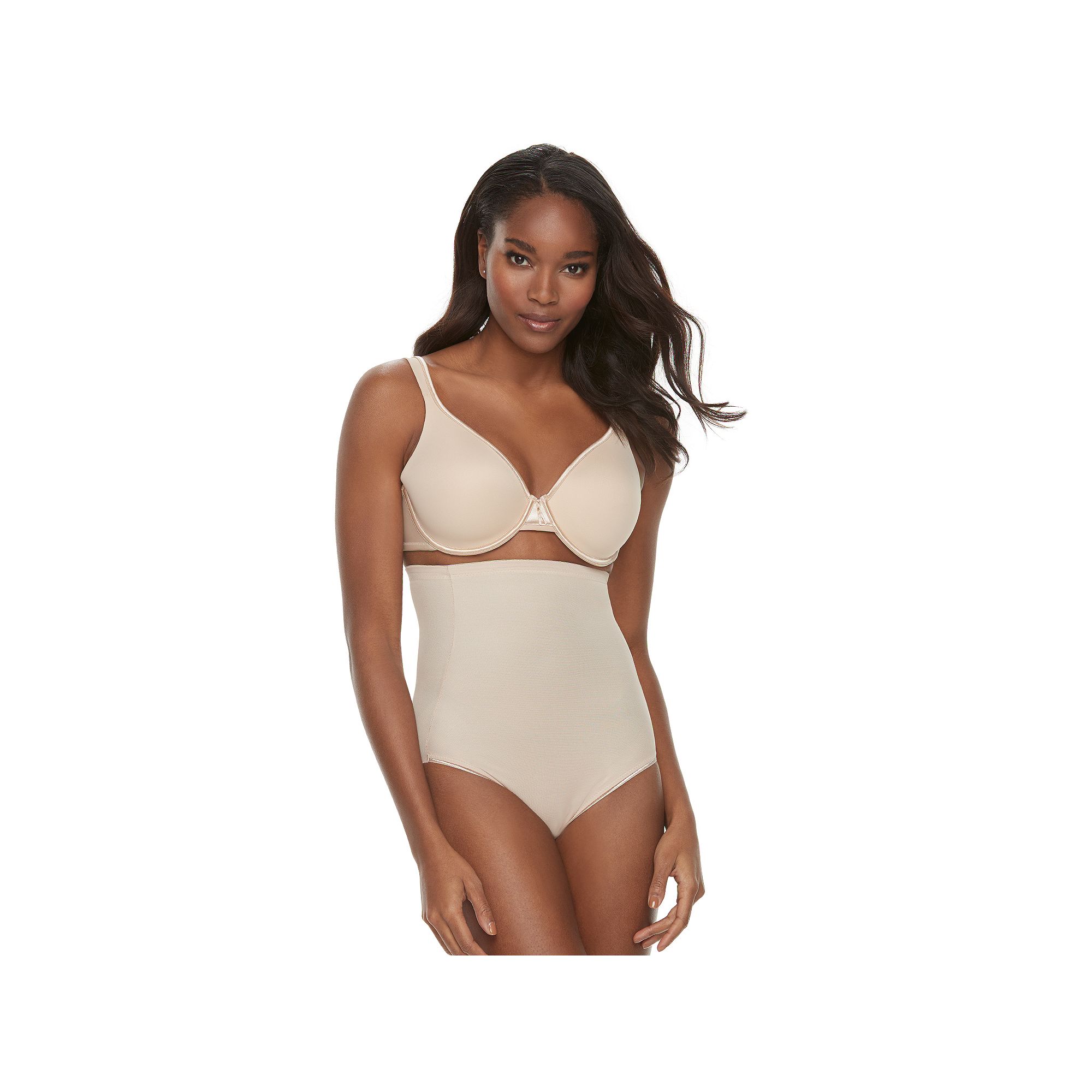 Naomi & Nicole® Firm Control Shapewear Unbelievable Comfort High Waist Bri