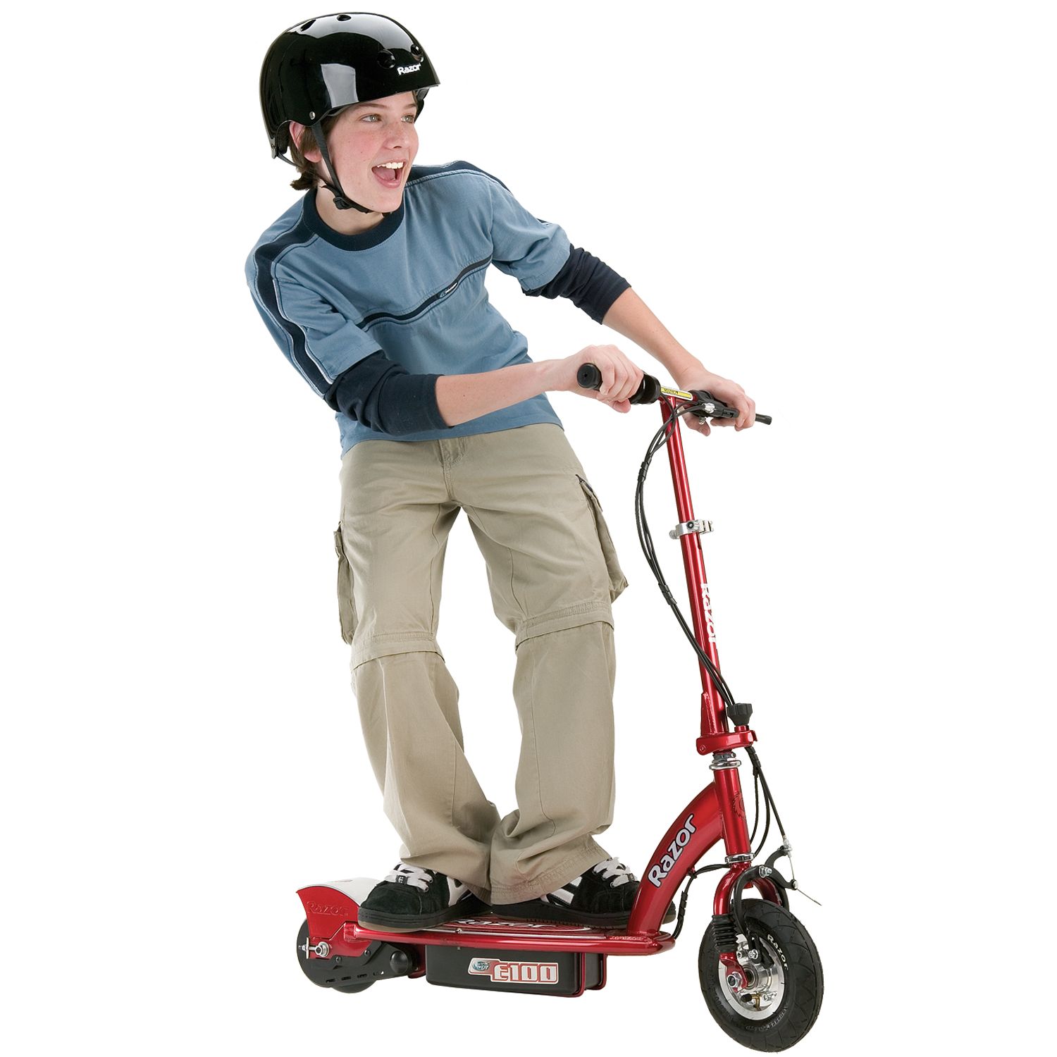 pink razor e100 electric scooter