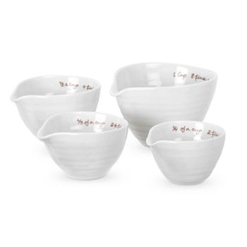Portmeirion Sophie Conran White 4-pc. Measuring Cup Set