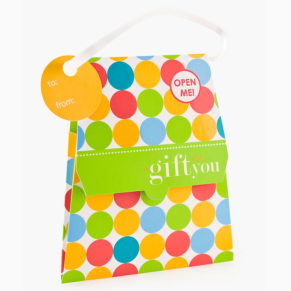 Polka Dot Gift Card Sleeves main image 1