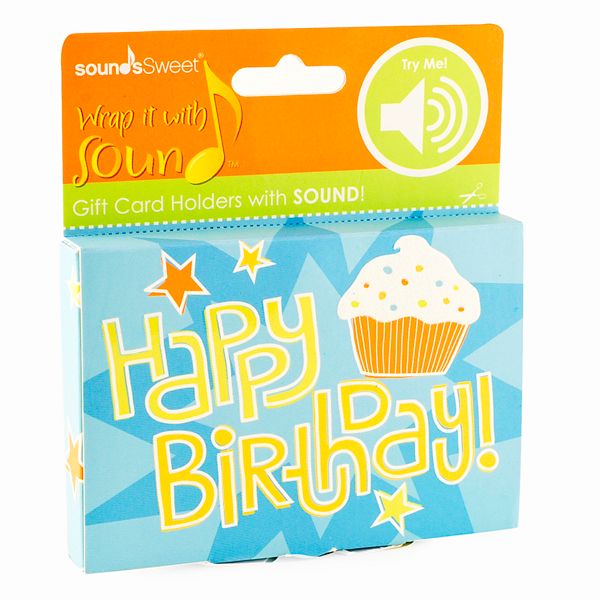 Gift Card Impressions Happy Birthday Sound Gift Card Holder