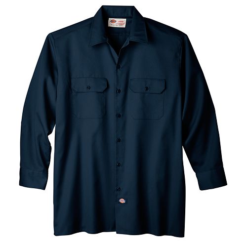 Big & Tall Dickies Original-Fit Work Shirt