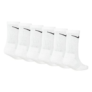 Kids Nike 6-Pack Dri-FIT Performance Crew Socks