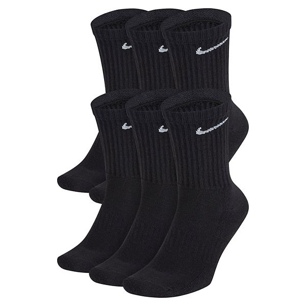 nike socks 6 pack white