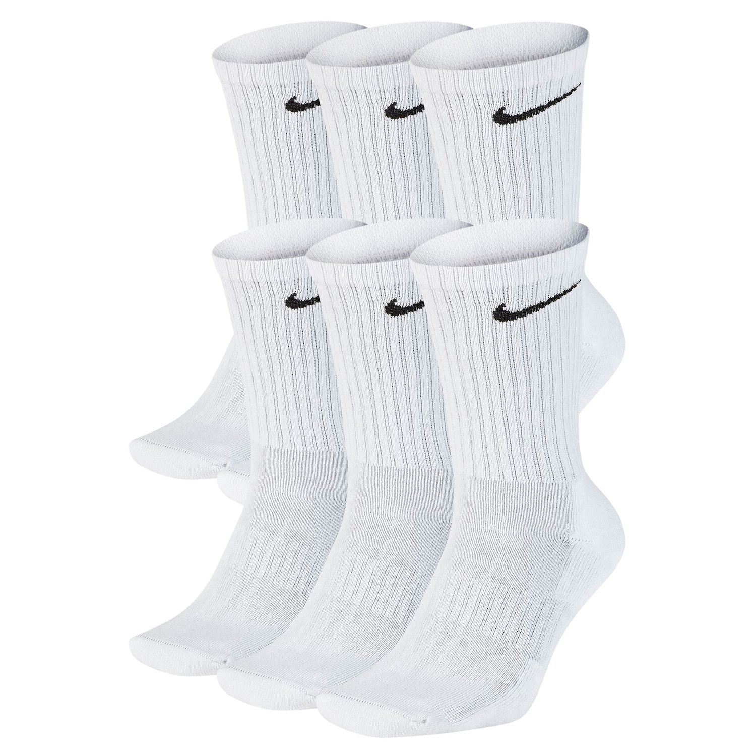 kohls white nike socks