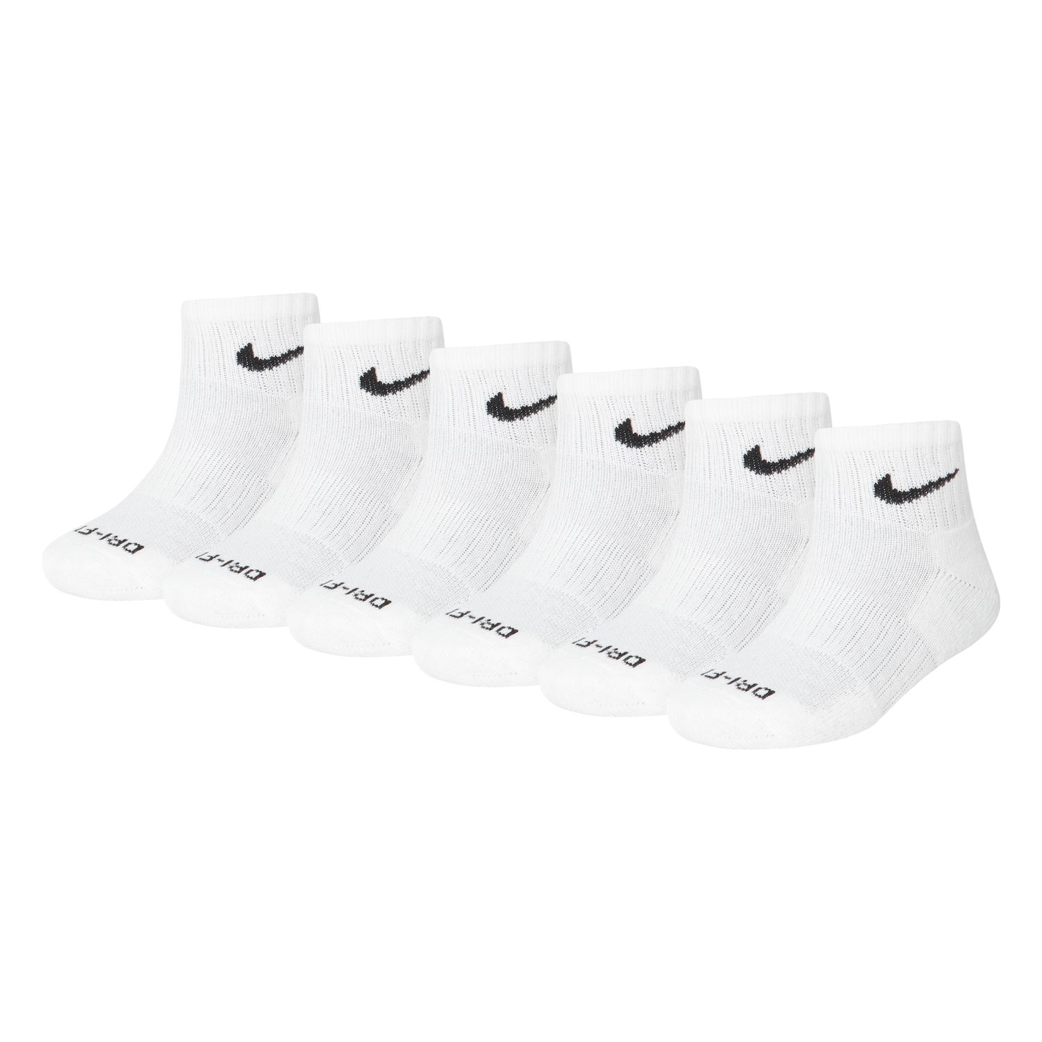 nike quarter white socks