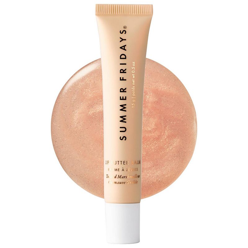 Summer Fridays Lip Butter Balm Treatment for Hydration + Nourishing Shine,