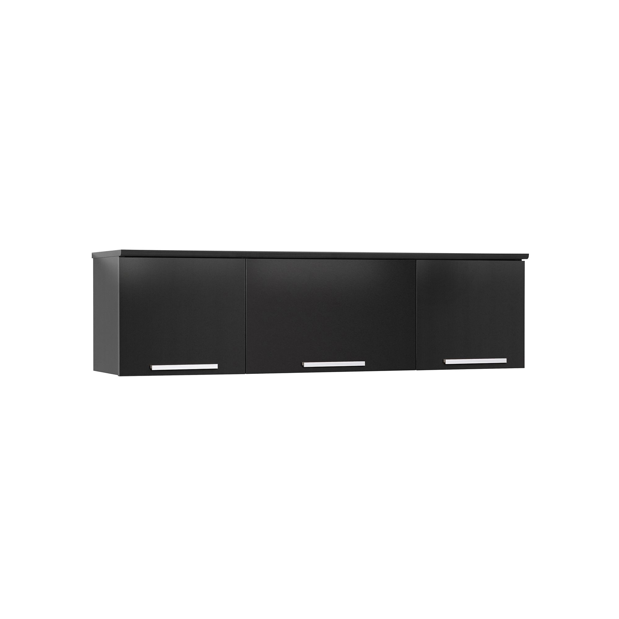Prepac Coal Harbor Wall-Mounted Hutch, Black