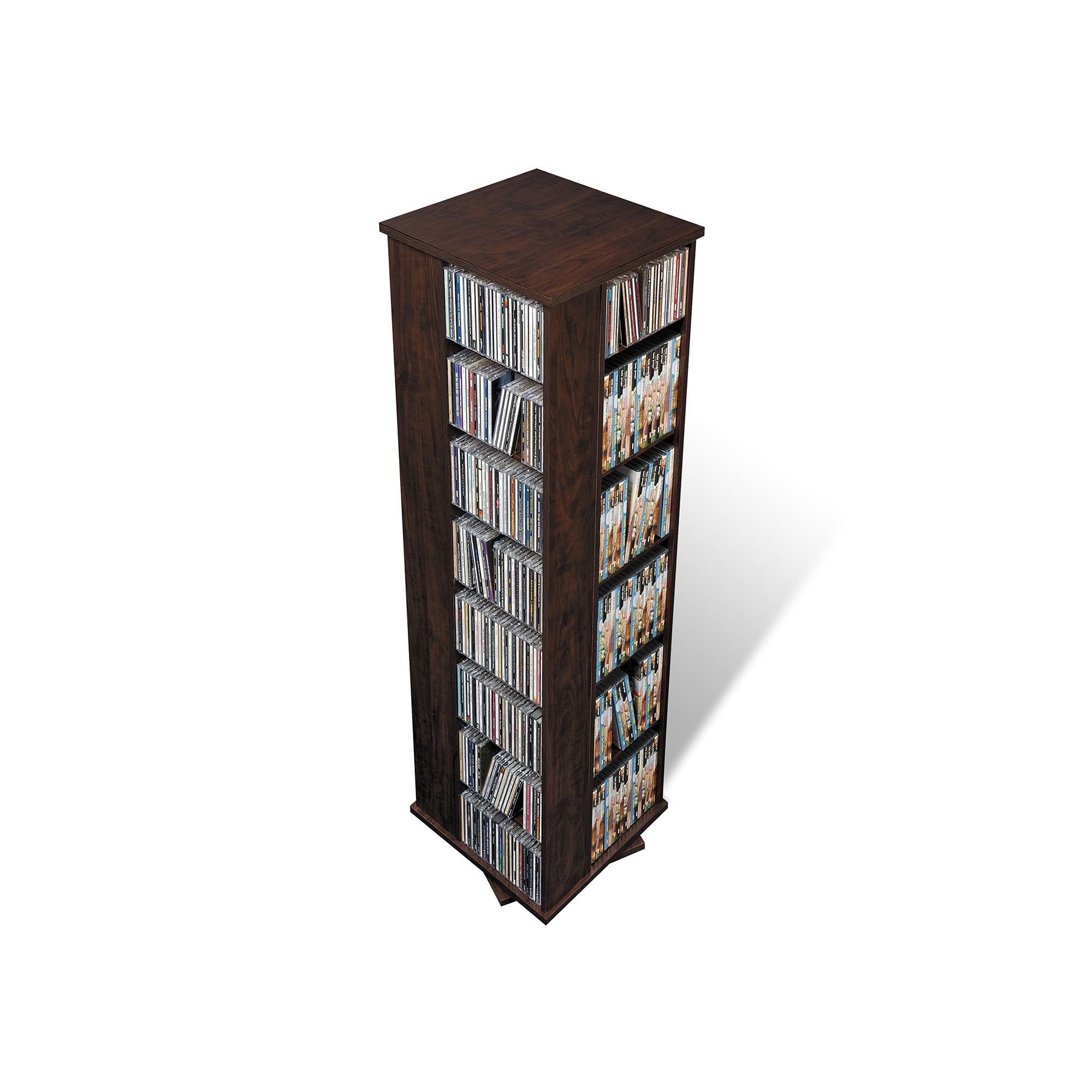 Prepac 4-Sided Media Tower, Brown