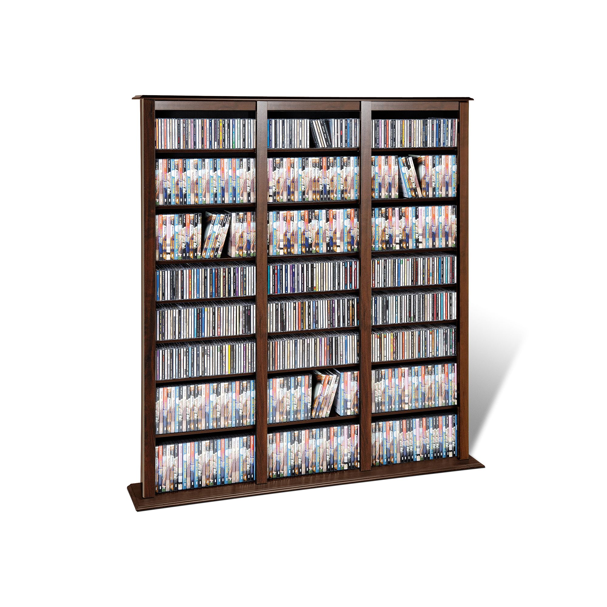 Prepac Barrister Multimedia Storage Tower, Brown