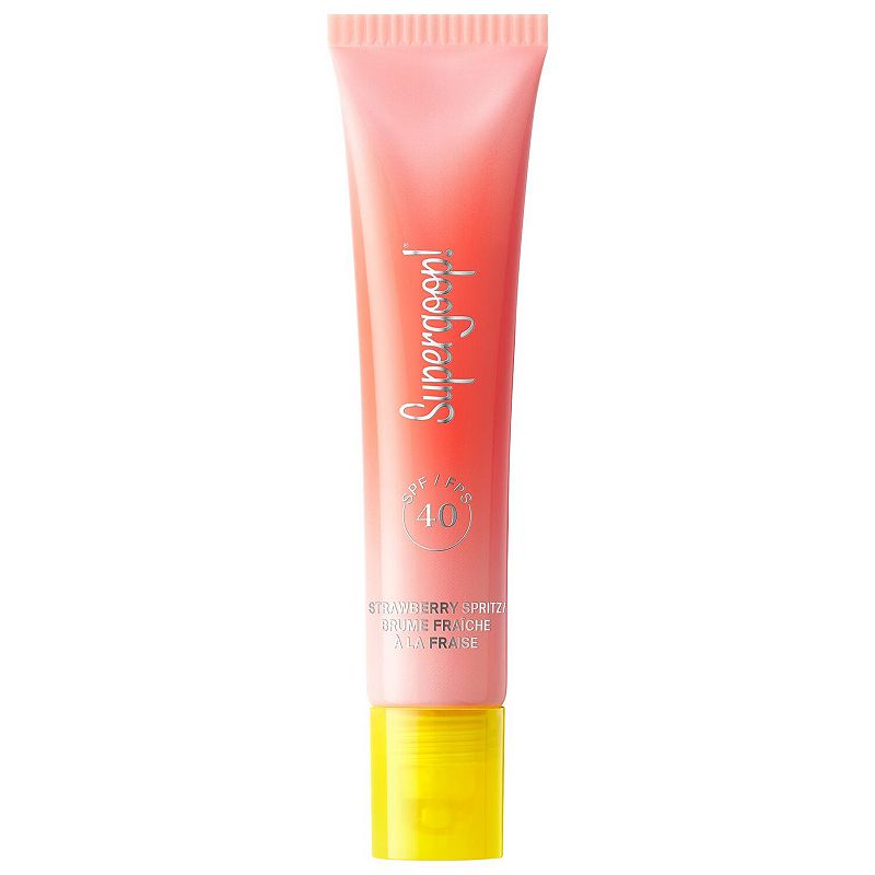 Supergoop! Glow Gloss SPF 40 Lip Balm with Peptides and Shea Butter, 