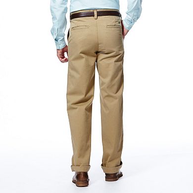 Haggar® Life Khaki Chino Relaxed Straight-Fit Flat-Front Pants - Men