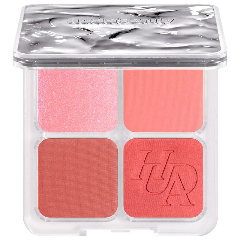 HUDA BEAUTY Blush Filter Blurring Blushlighters Palette, Size: 0.26 Oz, Toasty Pink