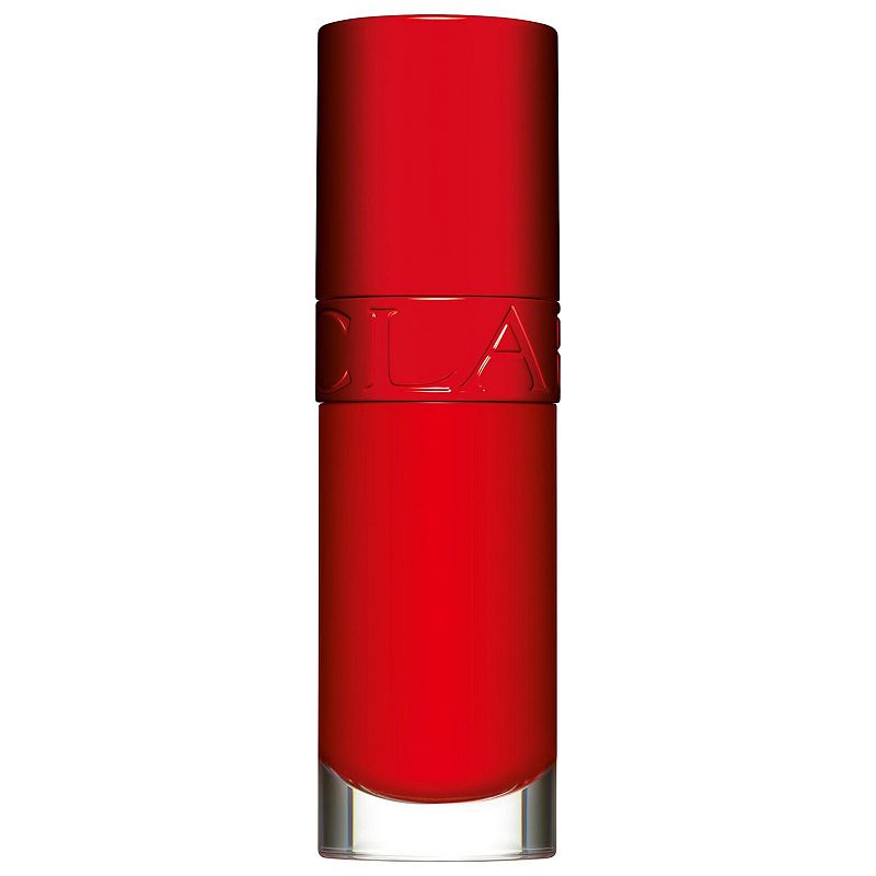 Clarins Lip Comfort Hydrating Oil, Size: 0.2 Oz, Iconic Red