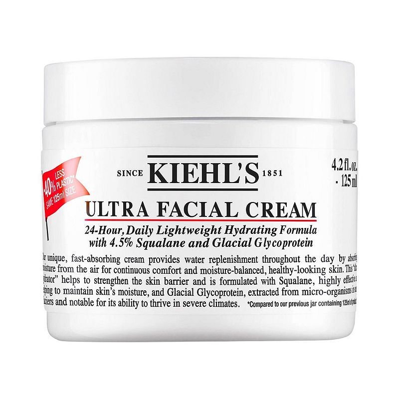 Kiehl's Since 1851 Ultra Facial Refillable Moisturizing Cream with Squalane, Size: 4.2 FL Oz, None