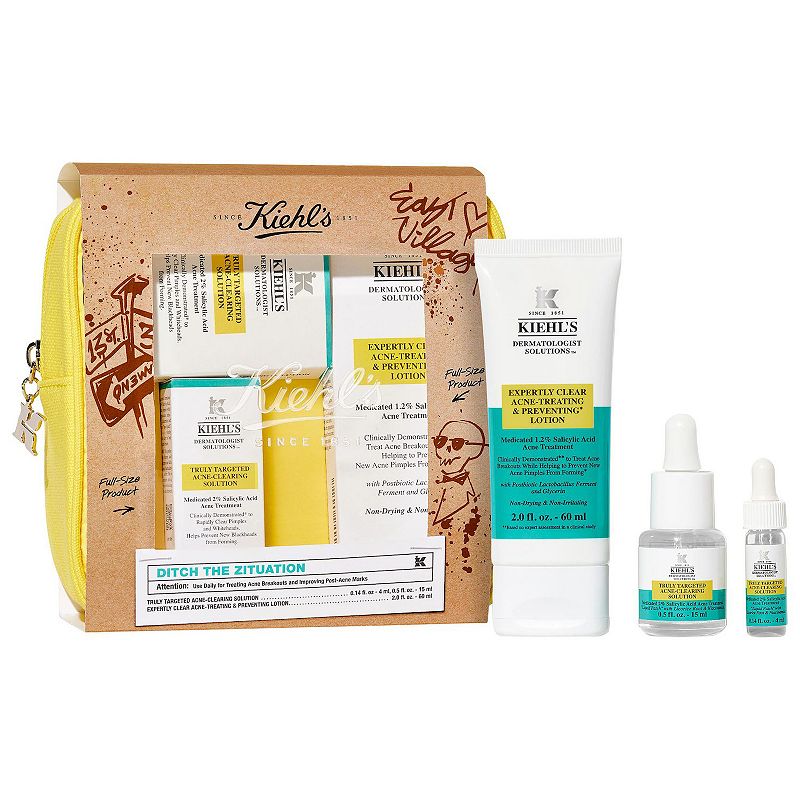 Kiehl's Since 1851 Ditch The Zituation Gift Set for Acne-Prone Skin