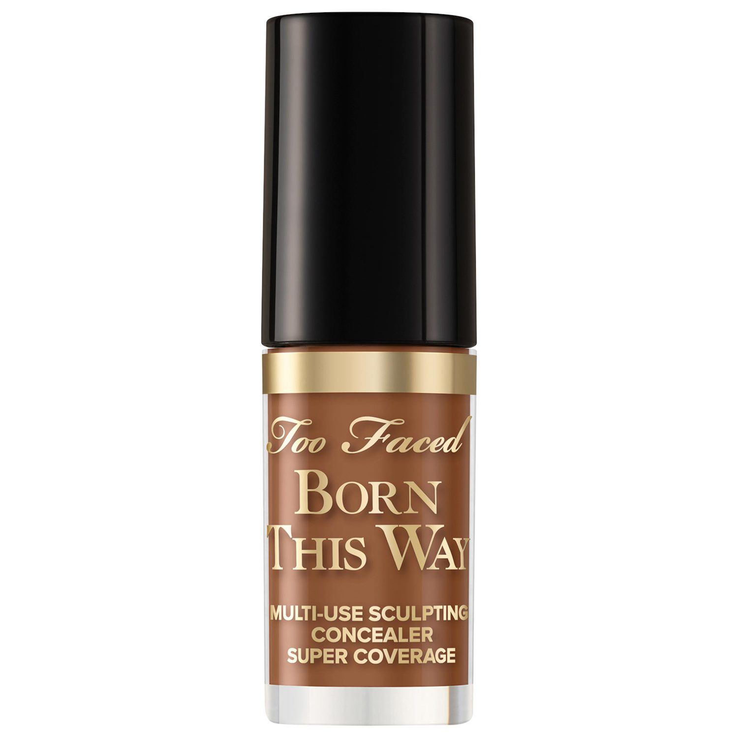 Too Faced Born This Way Super Coverage Multi-Use Concealer with Hyaluronic Acid - Chestnut (0.06 FL OZ)