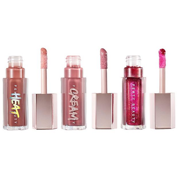 Fenty Snackz by Fenty Beauty by Rihanna Lil Gloss Bomb Trio Mini Lip Gloss  Set - 0.18 fl oz/3pc - Ulta Beauty