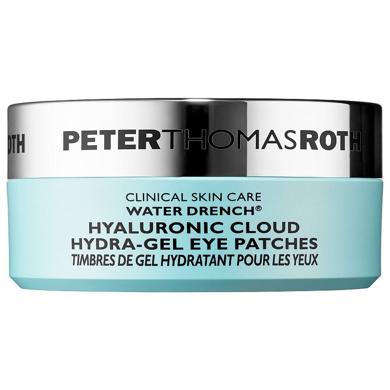 Peter Thomas Roth Water Drench Hyaluronic Acid Eye Mask Patches for Hydration and Dark Circles, Size: 60 CT, None