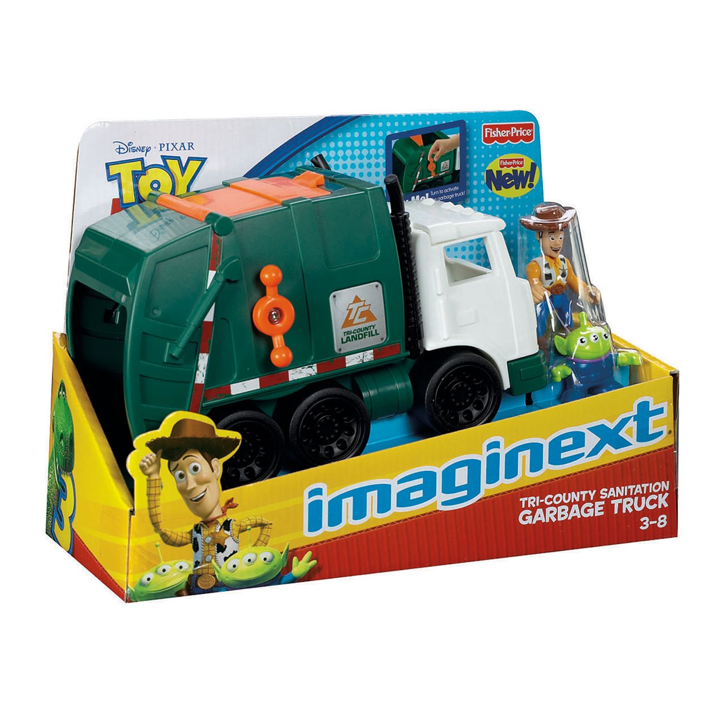 matchbox toy story 3 garbage truck