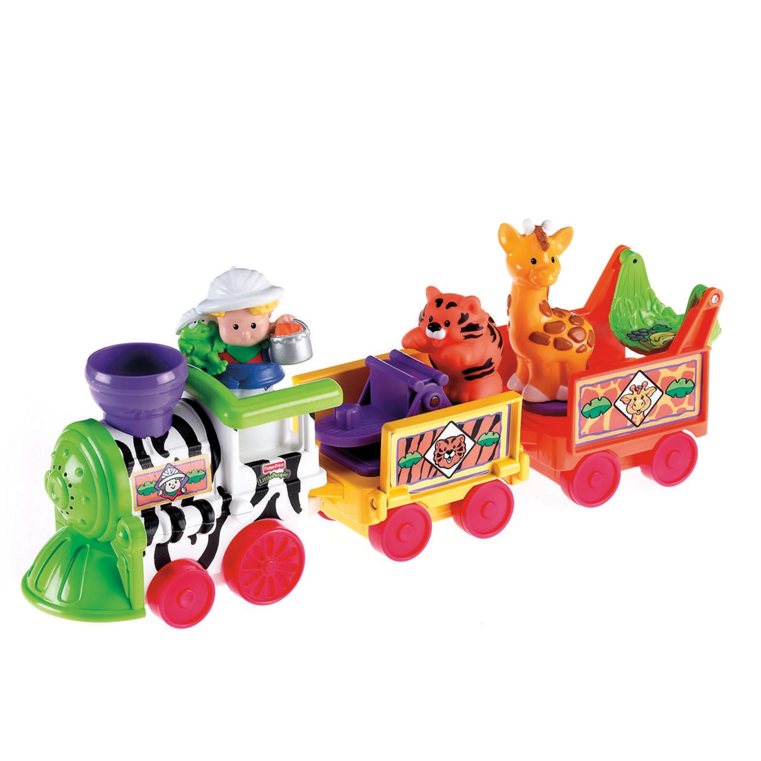 fisher price musical zoo train