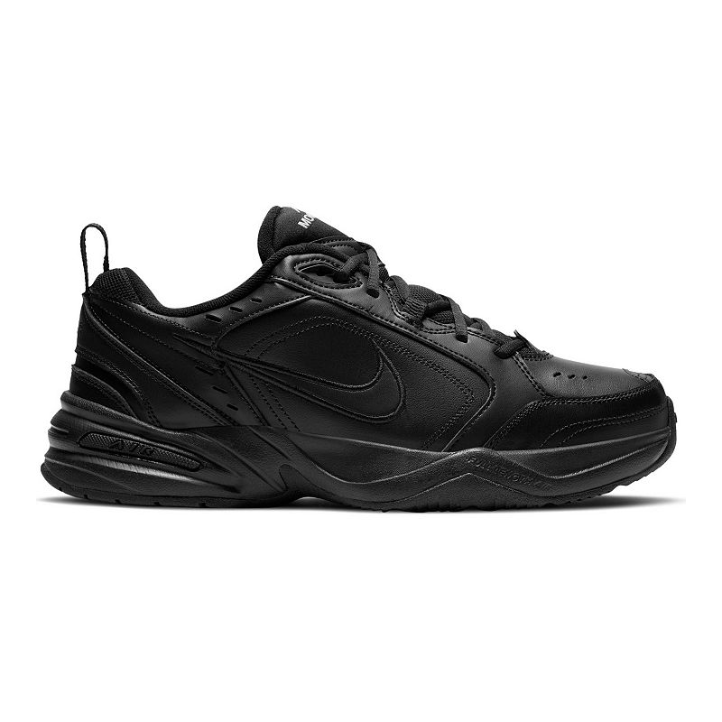 Nike Air Monarch IV Men's Cross-Training Shoes, Size: 11.5, Black