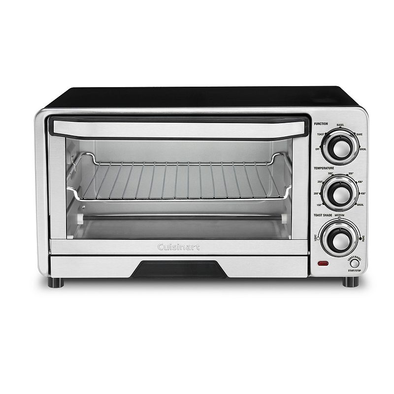 Cuisinart - Custom Classic Toaster Oven Broiler - Stainless-Steel
