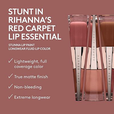 Unbutton Fenty Beauty By Rihanna Stunna Lip Paint Uncuffed