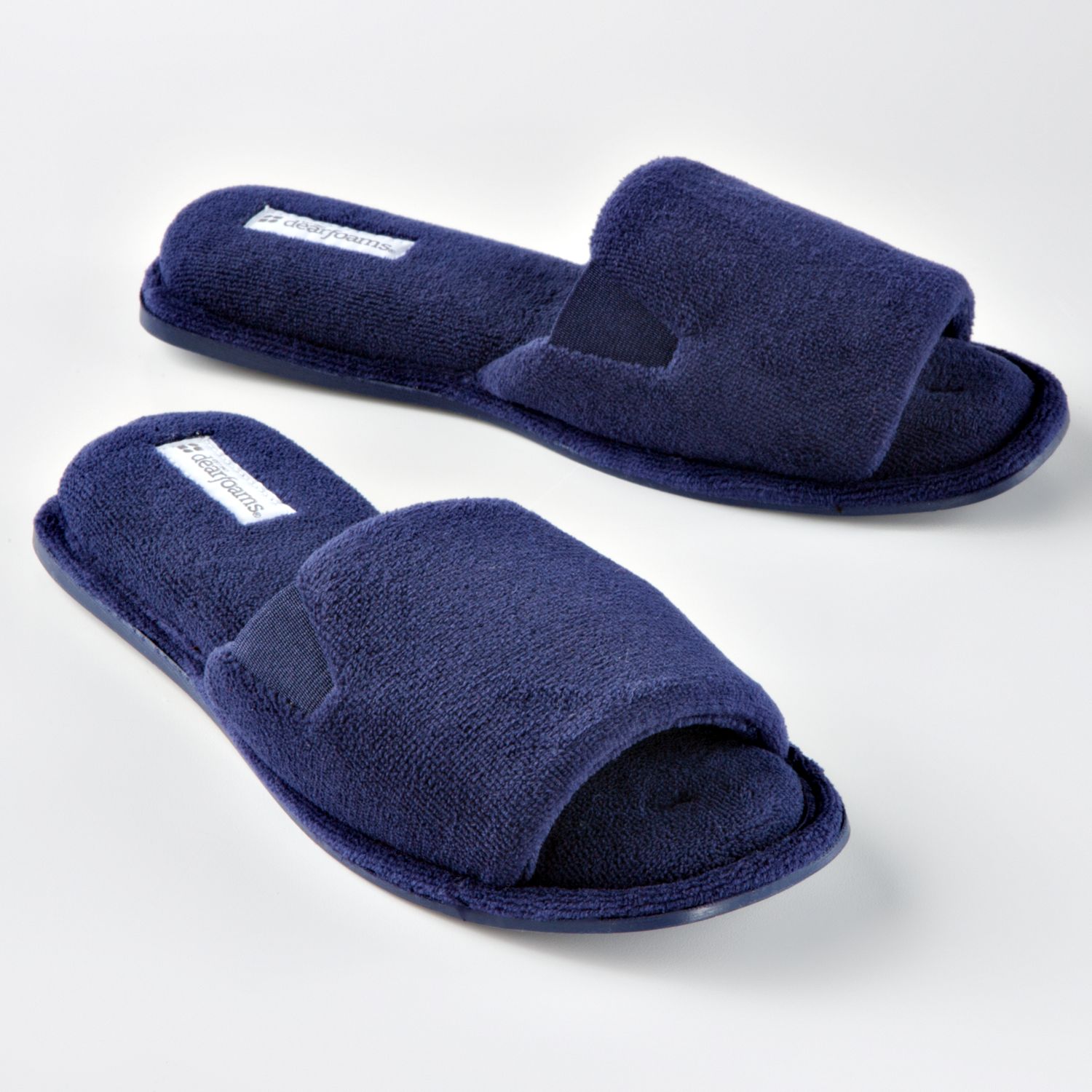 dearfoam microfiber slippers