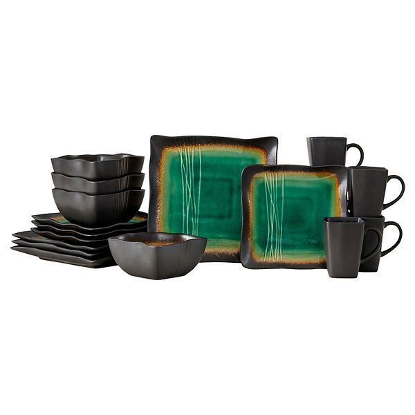 Baum Galaxy Jade 16pc. Dinnerware Set