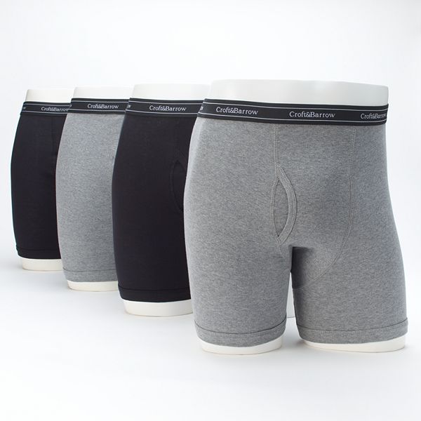 Men s Croft Barrow 4 pack Boxer Briefs