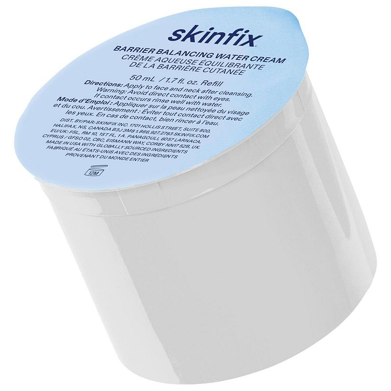 Skinfix Barrier Balancing Water Cream Moisturizer with Hyaluronic Acid, Size: REFILL, None