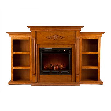 Tennyson Bookcase Electric Fireplace