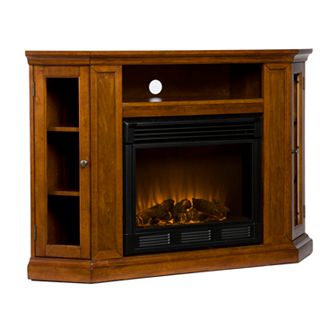 Claremont Media Console & Electric Fireplace