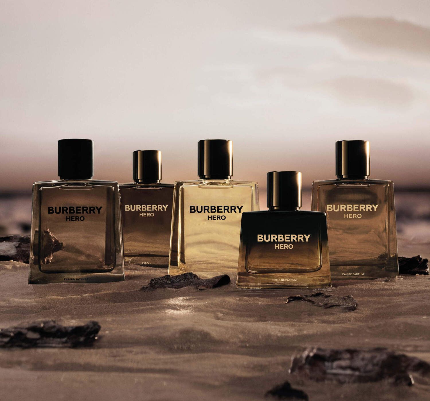BURBERRY Hero Parfum Intense with Cedarwood and Leather Accord