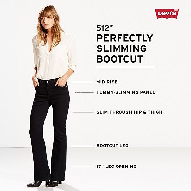Women's Levi's 512 Perfectly Slimming Bootcut Jeans